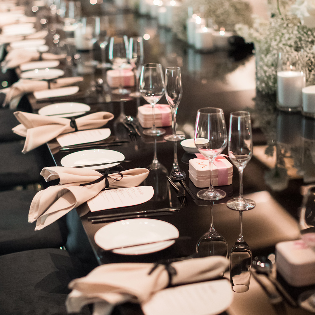 Design-led wedding styling at The Westin Perth