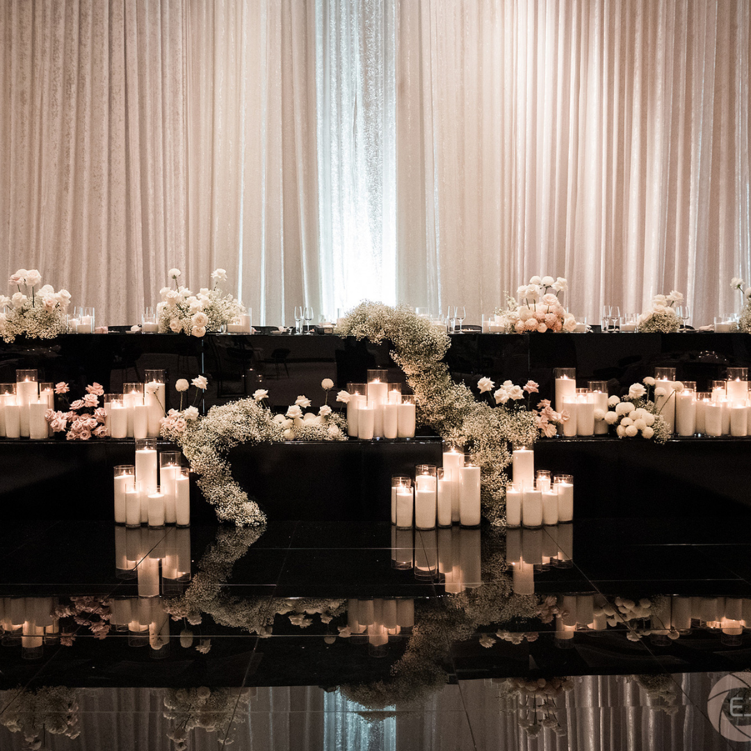 Refined table styling for a Westin Perth wedding