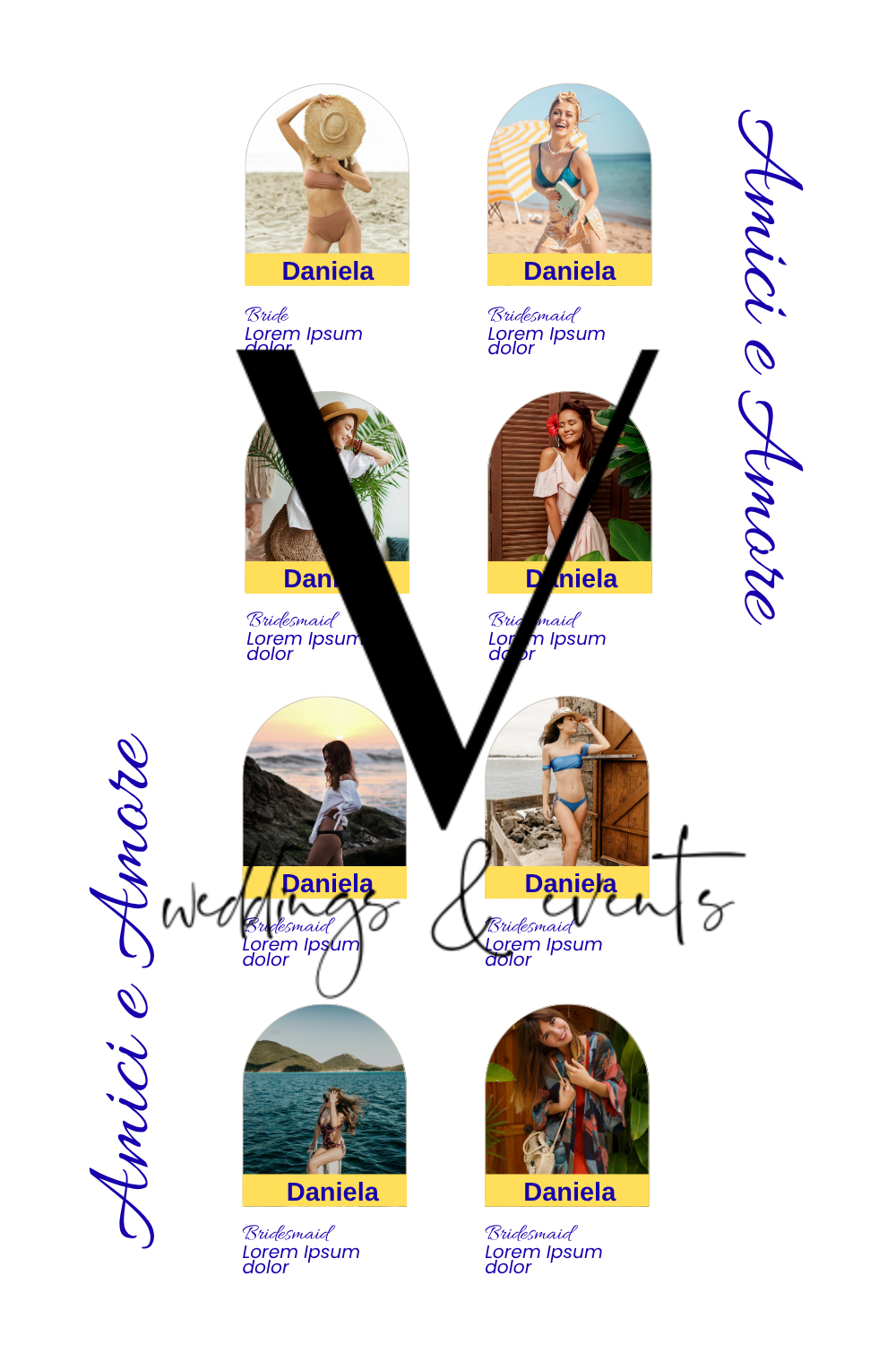 La Dolce Bachelorette Weekend Booklet - Vicky Rahmic Weddings and Events