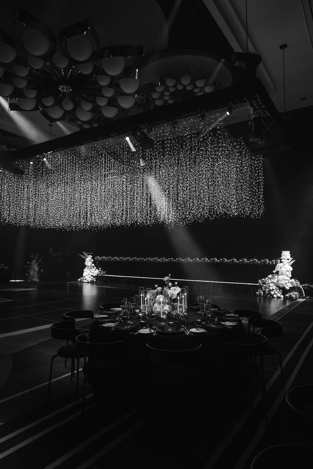 Crown Perth luxury ballroom wedding reception styling