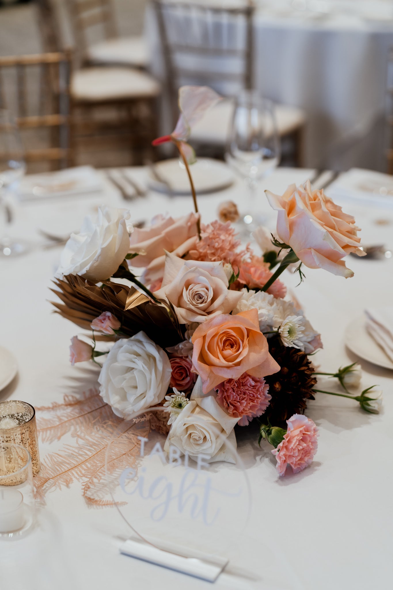 Sophisticated wedding design at The Westin Perth