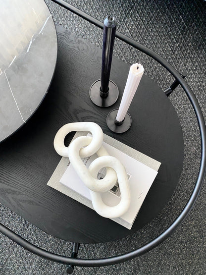 Black Taper Holder - Vicky Rahmic Weddings and Events