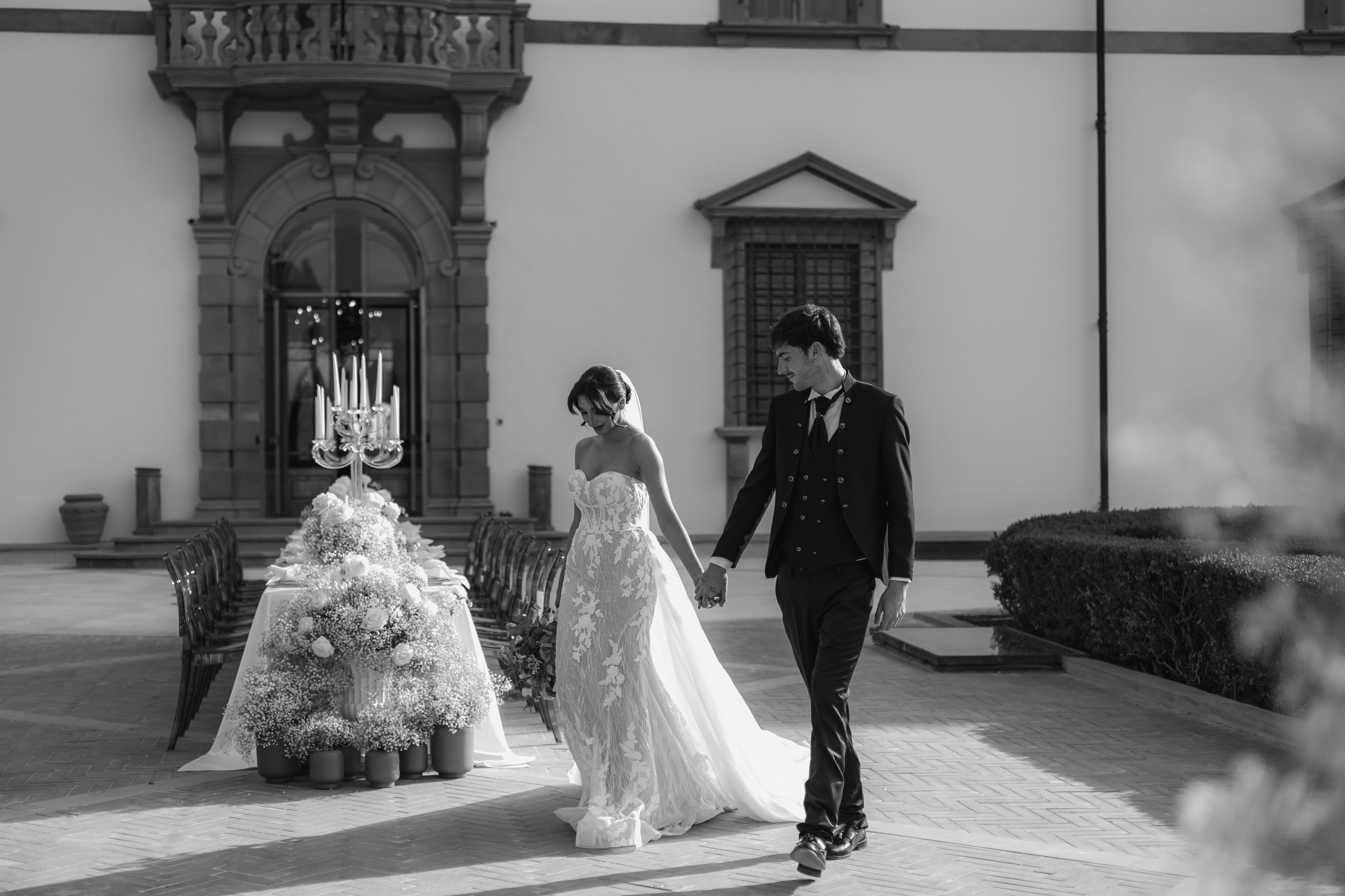 Luxury Wedding Reception in Tuscany by Vicky Rahmic