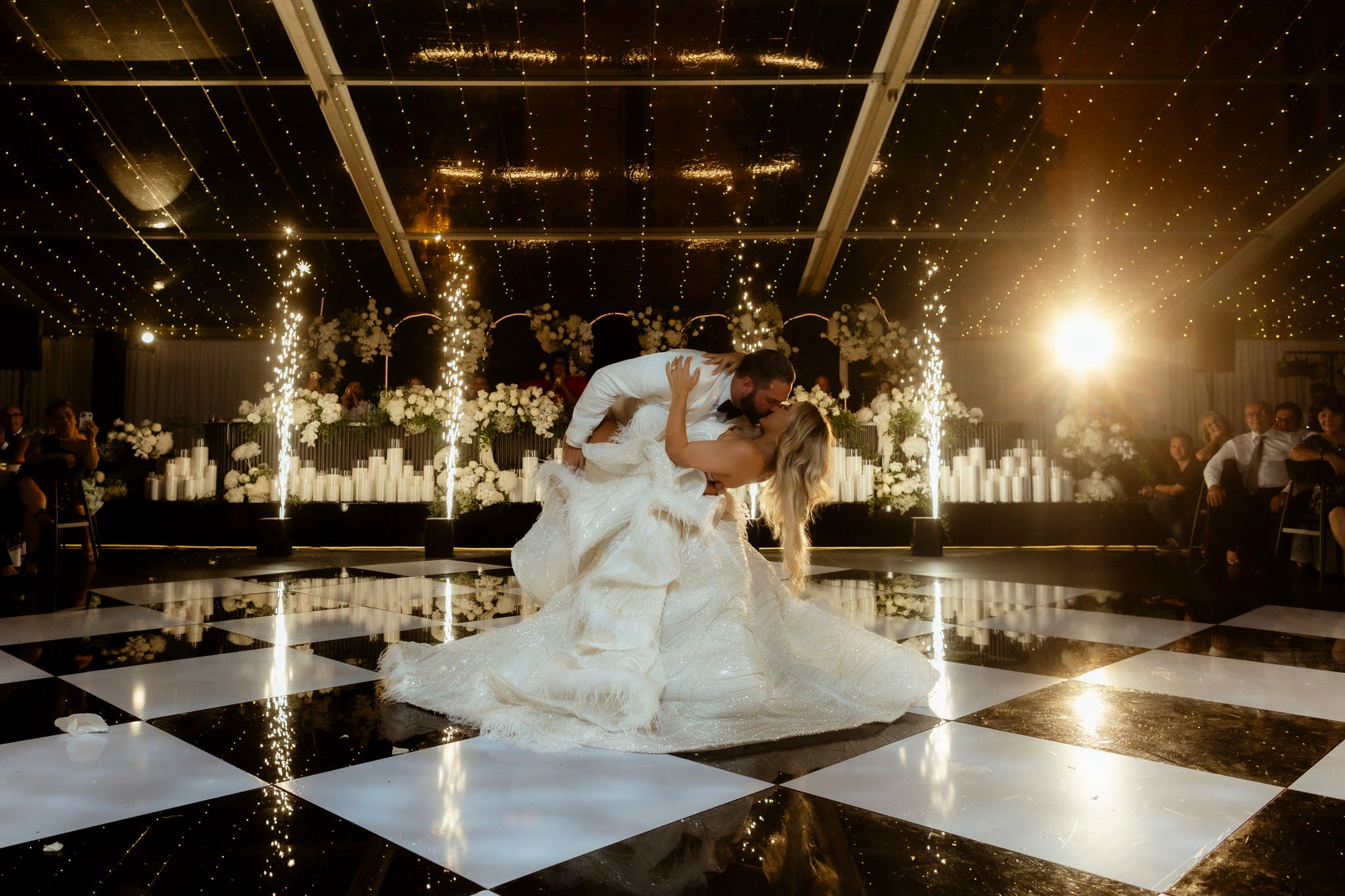 Luxury Wedding Reception in Perth by Vicky Rahmic