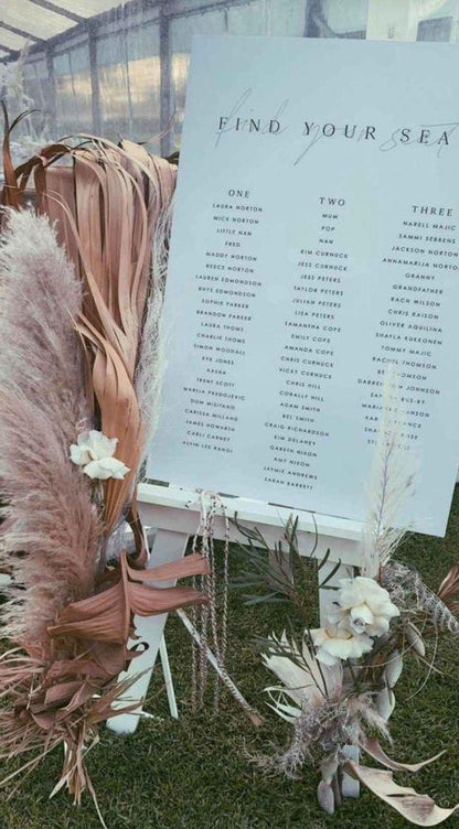 Easel - Vicky Rahmic Weddings and Events